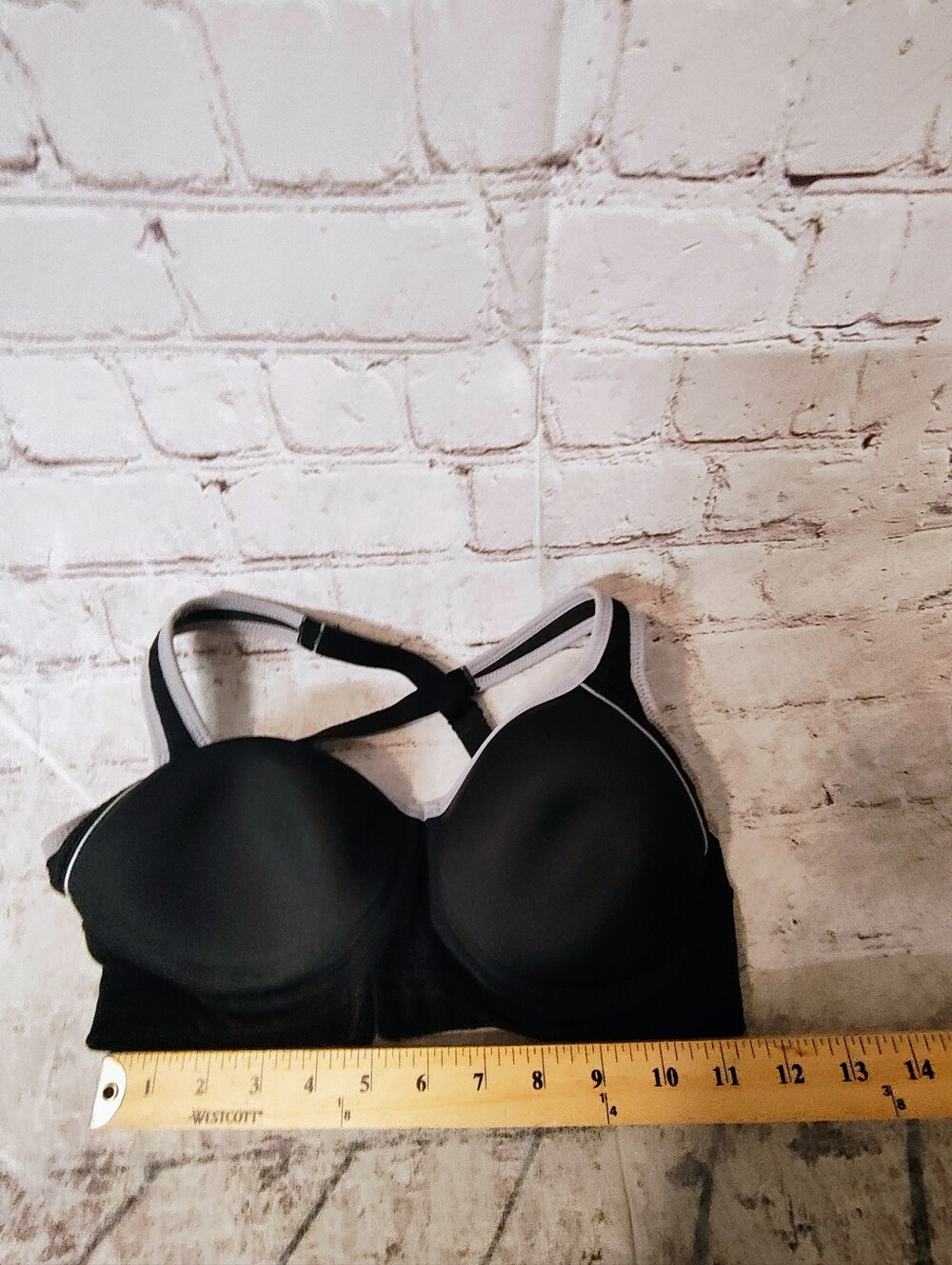 Wacoal Lindsey Black Contour Underwire Sports Bra 32DD - Picture 11 of 13